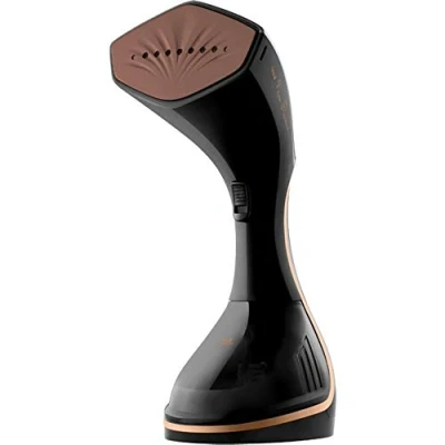 Abbildung von Grundig ST7950 ST 7950 Dampfbügelbürste Fashion Brush, Schwarz/Kupfer