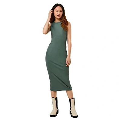 Abbildung von VERO MODA Damen Vmlavender Sl Calf Dress Noos Kleid, Laurel Wreath, XXL EU