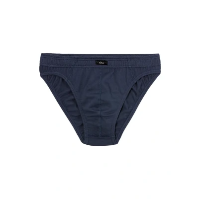 Abbildung von s.Oliver Change Daily: 7er Pack Klassische Slip Unterhosen in Navy ultimativer Komfort für jeden Tag