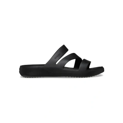Abbildung von Crocs Damen Getaway Strappy Slides, Schwarz, 38/39 EU