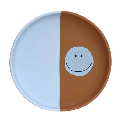 Abbildung von LÄSSIG Baby Silikon Kinderteller/Silicone Plate Happy Rascals Smile