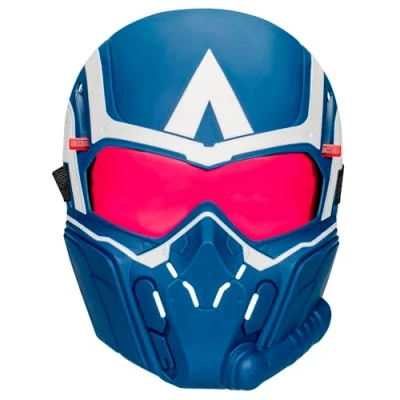 Abbildung von Marvel Studios Captain America Brave New World Flugsicht Maske, Rollenspielartikel