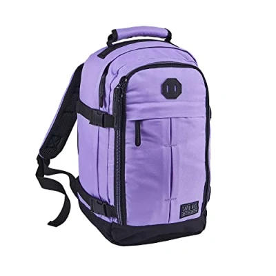 Abbildung von Cabin Max Handgepäck Rucksack 40x20x25 für Ryanair Reiserucksack Flugzeug Unter Sitzplatz Travel Backpack Tasche Herren Damen Seitliche Kompression Recyceltes Polyester 20L Metz