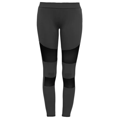 Abbildung von Urban Classics Ladies TECH MESH Leggings Hosen, Damen, Größe: Medium, Black