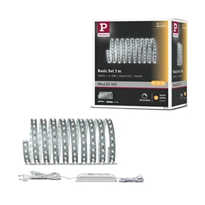 Abbildung von Paulmann MaxLED 500 Basisset IP20 warmweiß 3m