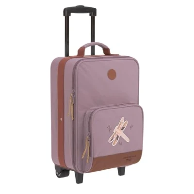 Abbildung von LÄSSIG Kinderkoffer Trolley Reisekoffer mit Teleskopstange und Rollen für Kinder Handgepäck/Trolley Adventure Dragonfly