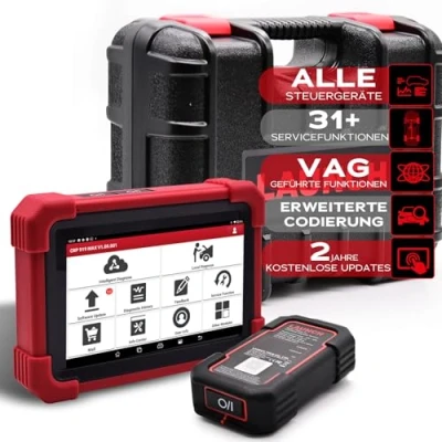 Abbildung von LAUNCH CRP919MAX obd2 diagnosegerät für Alle Fahrzeuge, Auto mit OE Level System Diagnose,31+ Reset Services, kfz Tester Aktive Test,CANFD, ECU Kodierung, Bluetooth, 2 Jahre Update