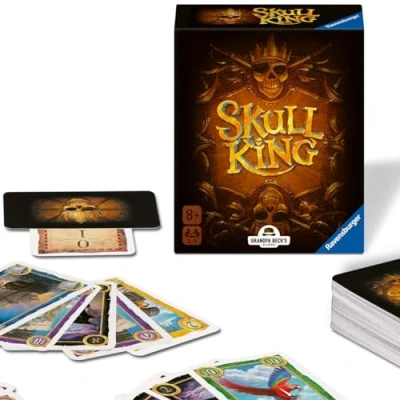 Abbildung von Ravensburger Spiel 22578 Skull King Stichkartenspiel für 2 8 Spieler, Kartenspiel Kinder und Erwachsene ab Jahren, Blue