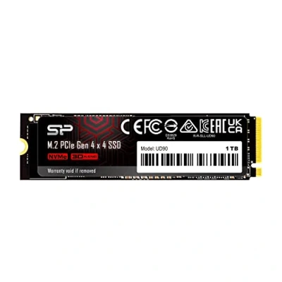 Abbildung von Silicon Power 1TB UD90 NVMe 4.0 Gen4 PCIe M.2 SSD R/W up to 5,000/4,800 MB/s (SP01KGBP44UD9005)