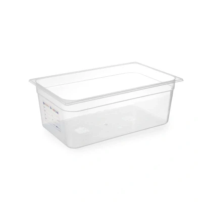 Abbildung von HENDI Aufbewahrungsbehälter GN 1/1 HACCP 200 mm Tiefe 28 Liter PP Kunststoff, Gastro Behälter kaufen