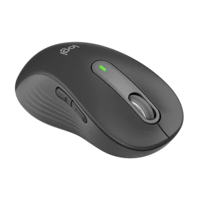 Abbildung von Logitech Signature M650 L Left Kabellose Maus für große linke Hände, Leise Klicks, Anpassbare Seitentasten, Bluetooth, Kompatibilität mit mehreren Geräten Graphit