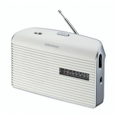 Abbildung von Grundig Music 7000X DAB+ Radio, für unterwegs oder zuhause, tragbares UKW, großes Display, einfache Bedienung, Senderspeicher, Radiowecker, Snooze, Black/Pearl