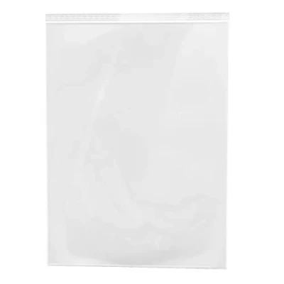 Abbildung von HeiGroup HeiZip 100 x Druckverschlussbeutel 250 350 mm ca. 4,7l, 90 my (extra stark), lebensmittelecht, transparent