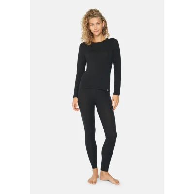 Abbildung von Danish Endurance SET Unterhose lang, Damen, Größe: Large, Black