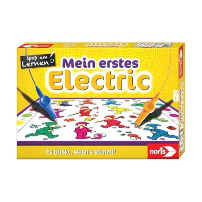 Abbildung von Noris 606013714 Mein erstes Electric Der Lernspiel Klassiker Was passt zusammen? Es blinkt, wenn&#039;s stimmt, ab 3 Jahren