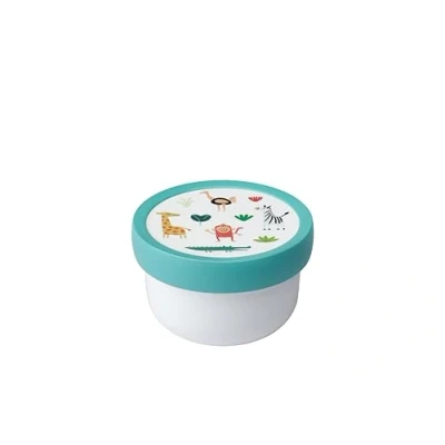 Abbildung von Mepal Obstbox Campus Snackbox für Kinder Spülmaschinen und mikrowellenfest BPA frei 300 ml Animal Friends