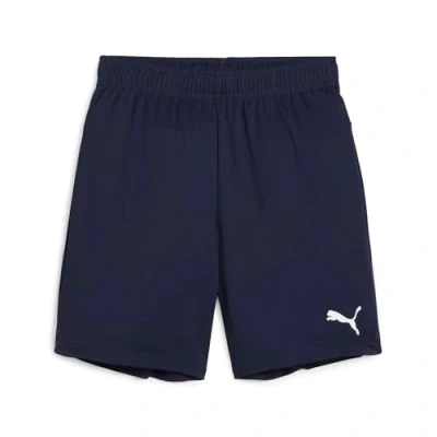 Abbildung von PUMA teamGOAL Shorts Jr, Unisex Erwachsene Gestrickte Shorts, Navy White, 705753
