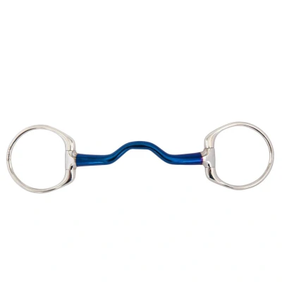 Abbildung von BR Mullen Mouth Eggbutt Snaffle Sweet Iron 14 mm