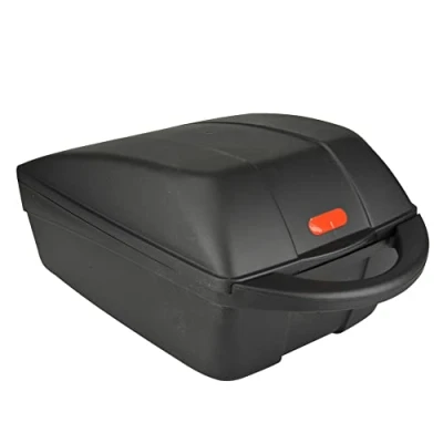 Abbildung von Fischer Unisex bagagedragerbox Box, für Fahrrad, Schwarz, 19 x 26 42 cm EU
