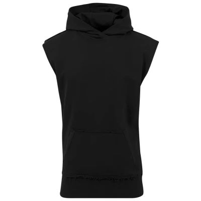Abbildung von Urban Classics OPEN EDGE Sleeveless Hoody Tshirt print, Herren, Größe: Medium, Black