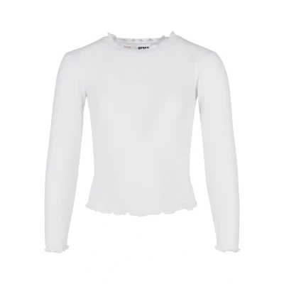 Abbildung von Urban Classics Longsleeve Strickpullover für Kinder, Größe: 122/128, White