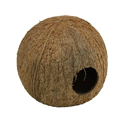 Abbildung von JBL 61512 Kokosnuss Schale als Höhle für Aquarien und Terrarien Cocos Cava 3/4 L