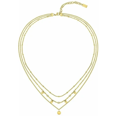 Abbildung von BOSS Jewelry Gliederhalskette für Damen Kollektion IRIS Gelbgold 1580334