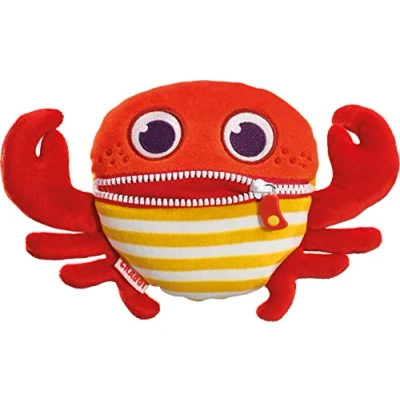 Abbildung von Schmidt Spiele 42639 Worry Eaters Sorgenfresser Crabbi, 23,5 cm Plüsch, Edition AHOI, Bunt, STK