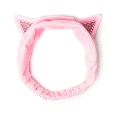 Abbildung von Legami Haarband, Me Time, 24,5 x 11 cm, Polyester, Kitty Motiv, zum Sammeln von Haaren, Make Up, Gesichtsbehandlung, weiches Stirnband