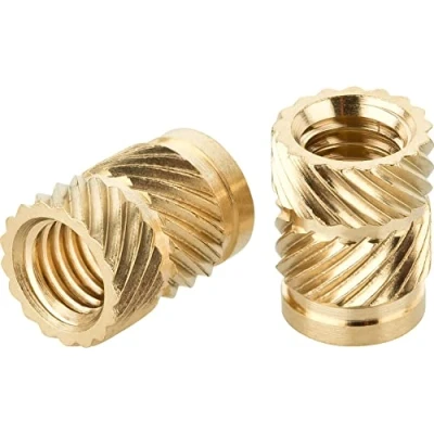 Abbildung von Turmberg3D Gewindeeinsatz 1/4&quot; Zoll 20 Stück Messing Gewindebuchsen/Einschmelzmutter für Kunststoffteile 3D Drucker Teile (1/4&quot;x12,7)