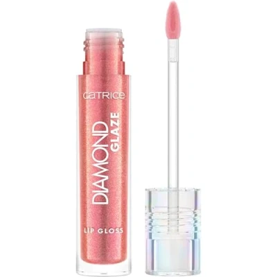 Abbildung von Catrice Diamond Glaze Lip Gloss, Nr. 040, Rot, sofortiges Ergebnis, glänzend, holographisch, glitzernd, vegan, ohne Parabene, Mikroplastikpartikel, Nanopartikel frei, 1er Pack (3ml)