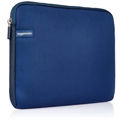 Abbildung von Amazon Basics Laptop Schutzhülle,13.3 Zoll, Marineblau