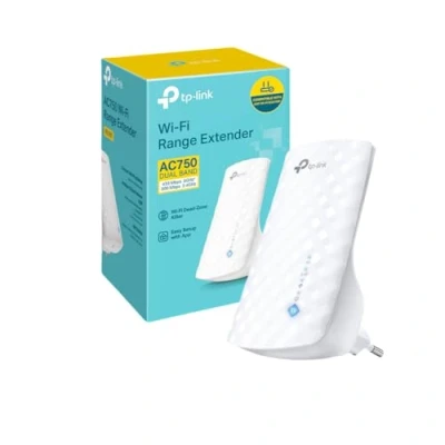 Abbildung von TP Link RE190 AC750 WLAN Repeater, 433 Mbps 5 GHz, Weiß