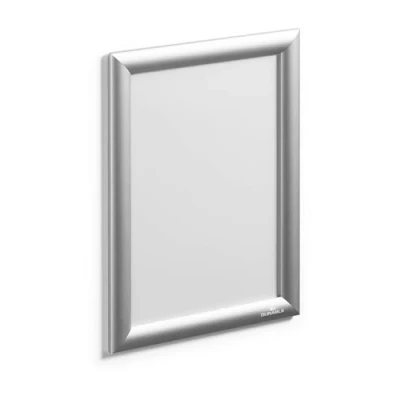 Abbildung von Durable Klapprahmen Aluminium A4, selbstklebend + Schraubenset, 1 Stück, silber eloxiert, 479623