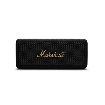 Abbildung von Marshall Emberton II Bluetooth Tragbarer Lautsprecher, Kabelloser, Wasserabweisend Schwarz und Messing