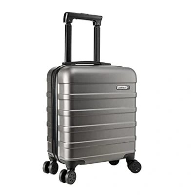 Abbildung von Cabin Max Anode 30L 45x36x20 cm Handgepäck Koffer leicht, Hartschale, 4 Räder, 45 x 36 20 Leichtes geeignet für Easyjet unter dem Sitz (Polar weiß)