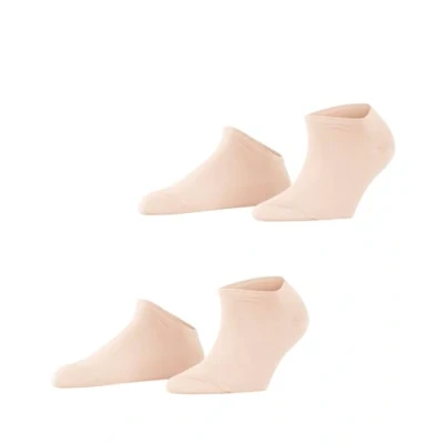 Abbildung von ESPRIT Damen Sneakersocken Uni Multipack W Sn Baumwolle kurz einfarbig 2 Paar, Rosa Orchid 8985, 39 42