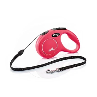 Abbildung von flexi New Classic S Seil 5 m rot für Hunde bis 12 kg