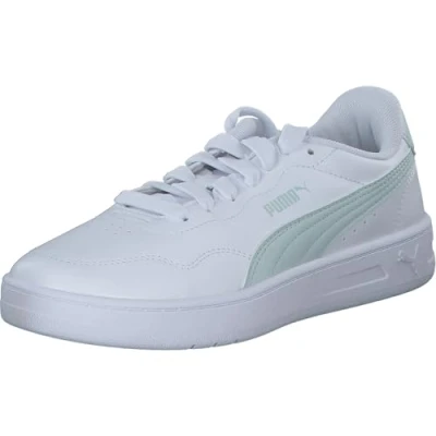 Abbildung von Puma Court Lally Damen Sneaker, Weißes Meeresglas, 39 EU