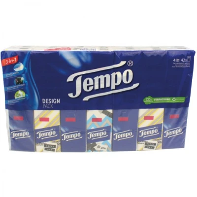 Abbildung von Tempo Taschentücher 42x10 4 lagig