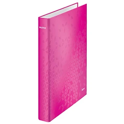 Abbildung von Leitz Ringbuch A4 2R, 25Cm, Pink Metallic