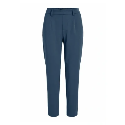 Abbildung von Object Objlisa SLIM Stoffhose, Damen, Größe: 34, Dark denim