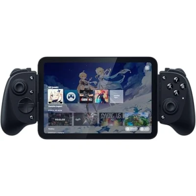 Abbildung von Razer Kishi V3 Pro Full Size Mobile Controller für iPhone, Android Smartphones und Tablets 8&quot; USB C Plug and Play Anti Drift Analogsticks Sensa HD Haptik Nexus App, Schwarz