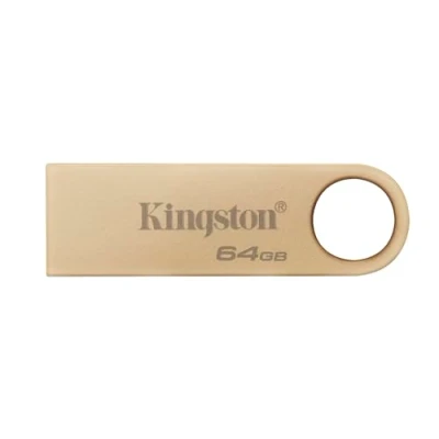 Abbildung von Kingston DataTraveler SE9 Gen 3 64GB 220MB/s beim Lesen Metall USB Stick 3.2 1 Gold