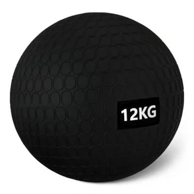 Abbildung von Amazon Basics Slam Medizinball für Übungen, 12 kg, Schwarz