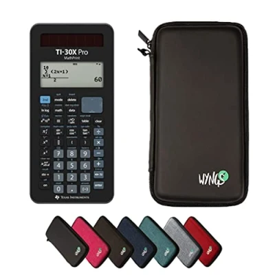 Abbildung von CALCUSO Sparpaket Schwarz mit Taschenrechner TI 30X Pro Mathprint