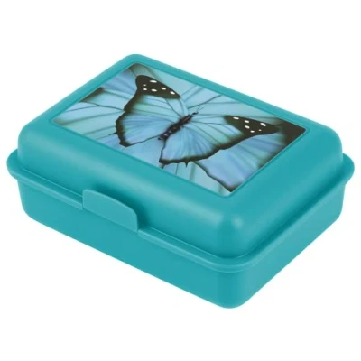 Abbildung von Baagl Brotdose Kinder für Schule Lunchbox Mädchen, Jungen, Kindergarten Jausenbox, Brotzeitbox, Brotbox, Snackbox (Butterfly)