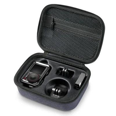 Abbildung von UGREEN Kameratasche Schutzhülle für DJI OSMO Action 5 Pro und Zubehör Wasserdichtes stoßfestes Hardcase tragbare Reisetasche Aufbewahrungstasche Kompatibel mit 3/4/5 (Schwarz)