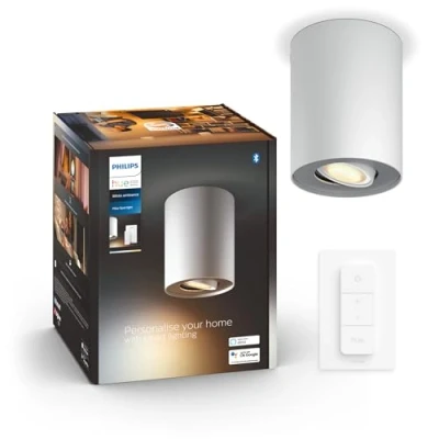 Abbildung von Philips Hue Pillar LED Downlight, Dimmschalter, weiß