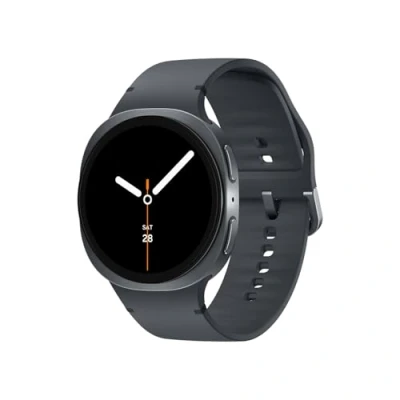 Abbildung von Samsung Galaxy Watch8 Smartwatch mit AI, Fitness Uhr und Tracker, Sport Band, Wellness Schlaf Coaching, 44 mm, Bluetooth, Graphite, 3 Jahre Herstellergarantie